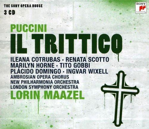 PUCCINI: IL TRITTICO - DOMINGO, HORNE, SCOTTO, GOBBI, COTRUBAS (3 CDS)