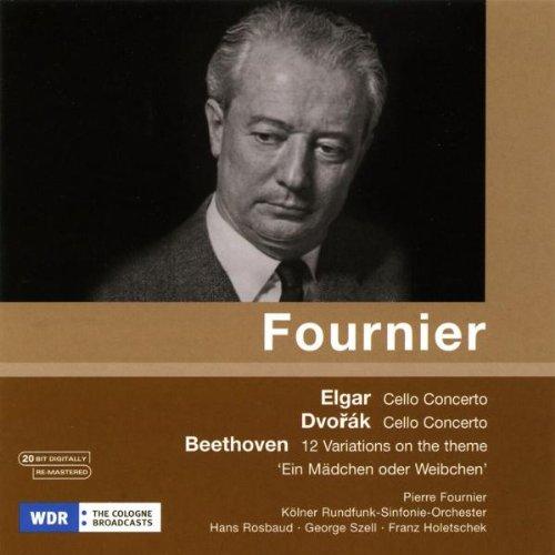 ELGAR; DVORAK; BEETHOVEN - PIERRE FOURNIER; ROSBAUD; SZELL; HOLETSCHEK; KOLNER RSO
