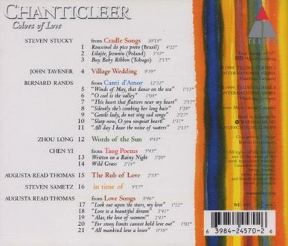 CHANTICLEER: COLORS OF LOVE