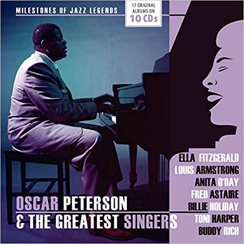OSCAR PETERSON AND THE GREATEST SINGERS (10 CDS)