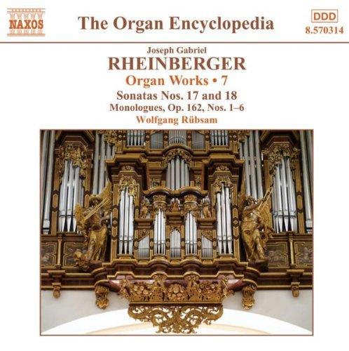 RHEINBERGER: ORGAN WORKS, VOLUME 7 - WOLFGANG RUBSAM