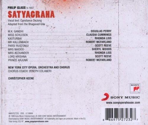 GLASS: SATYAGRAHA - NEW YORK CITY OPERA (3 CDS)