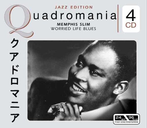 MEMPHIS SLIM: WORRIED LIFE BLUES (4 CDS)