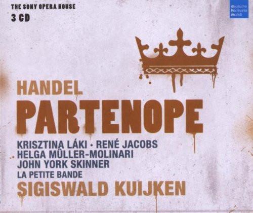 HÄNDEL: PARTENOPE - LA PETITE BANDE, SIGISWALD KUIJKEN (3 CDS)