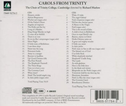 Carols from Trinity - The Choir of Trinity College, Cambridge (2 CDs)