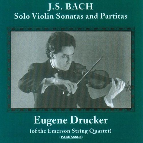 BACH, J.S.: SONATAS & PARTITAS FOR UNACCOMPANIED VIOLIN - EUGENE DRUCKER (2 CDS)