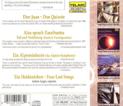 STRAUSS, RICHARD: THE ESSENTIAL RICHARD STRAUSS - Andre Previn, Vienna Philharmonic (4 CDS)