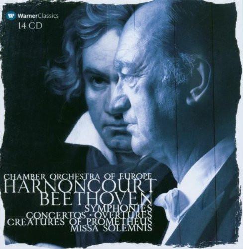 Beethoven: 9 Symphonies, Piano Concertos, Violin Concerto, Overtures, Missa Solemnis - Nikolaus Harnoncourt, Gidon Kremer, Pierre-Laurent AimardChamber Orchestra of Europe (14 CDs)