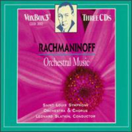 RACHMANINOFF: ORCHESTRAL WORKS - SLATKIN (3 CDS)
