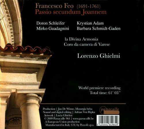 FEO: Saint John's Passion - La Divina Armonia