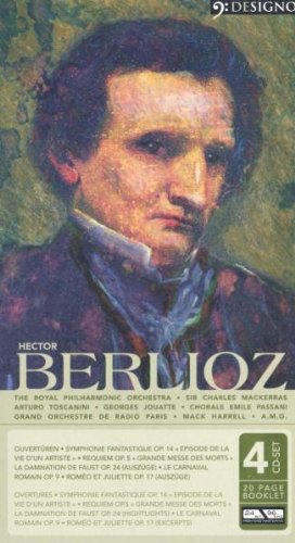BERLIOZ: OVERTURES, SYMPHONIE FANTASTIQUE, REQUIEM, DAMNATION OF FAUST (4 CDS)
