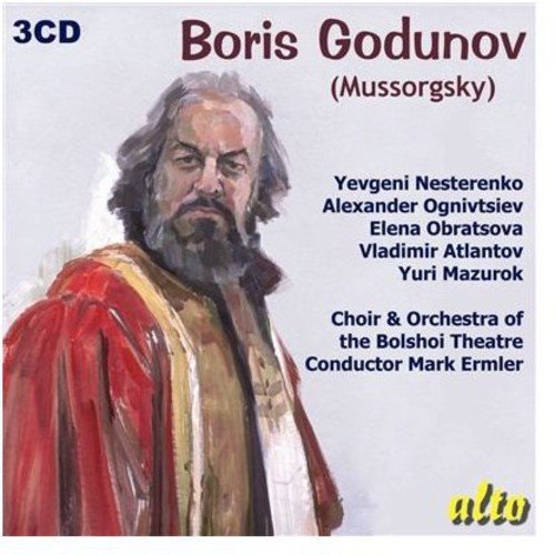 MUSSORGSKY: BORIS GODUNOV - BOLSHOI THEATER, MARK ERMLER (3 CDS)