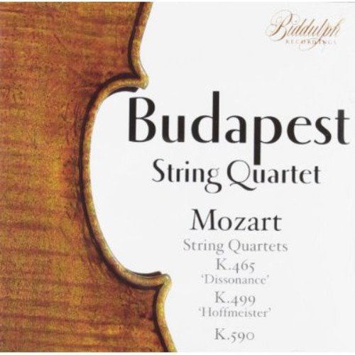 MOZART: STRING QUARTETS K. 465, K. 499, K. 590 - Budapest String Quartet