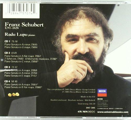RADU LUPU PLAYS SCHUBERT (4 CDS)