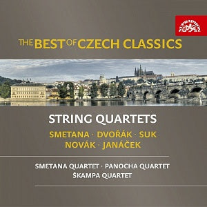 The Best of Czech Classics: String Quartets (SMETANA/DVORAK/SUK/NOVAK/JANACEK) - Smetana Quartet, Panocha Quartet, Skampa Quartet (3 CDs)