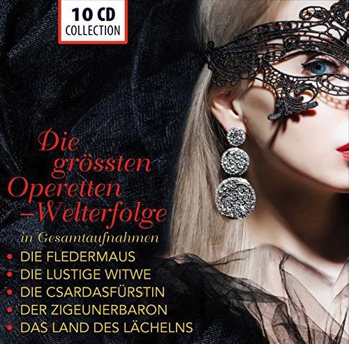 THE GREATEST OPERETTAS (10 CDS)