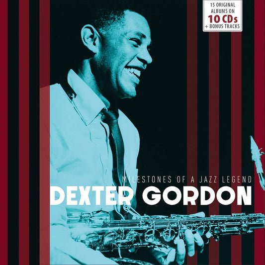 DEXTER GORDON - MILESTONES OF A JAZZ LEGEND (10 CDS)