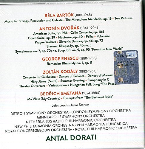 THE WORLD OF ANTAL DORATI (10 CDS)