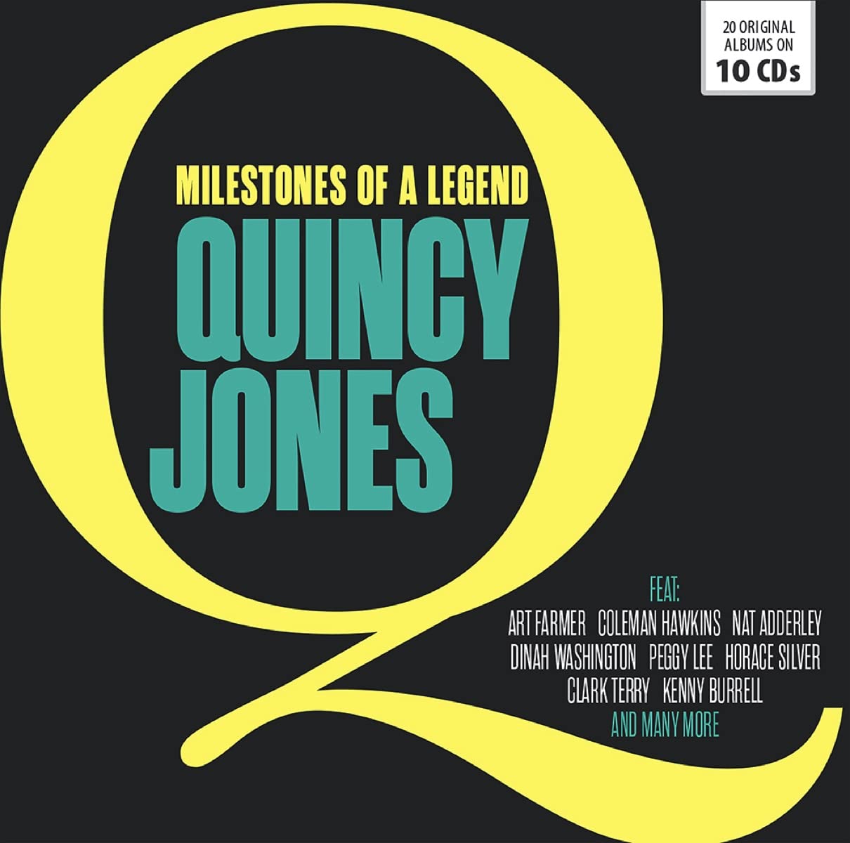 QUINCY JONES: MILESTONES OF A LEGEND (10 CDS)