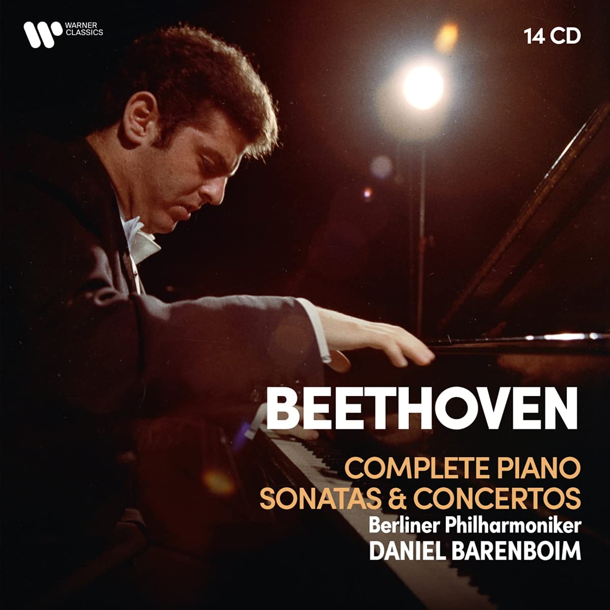 BEETHOVEN: THE COMPLETE PIANO SONATAS & CONCERTOS, DIABELLI VARIATIONS - Daniel Barenboim, Berlin Philharmonic (14 CDs)