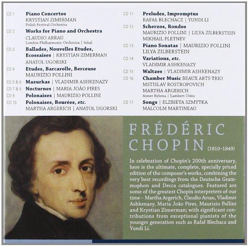 CHOPIN: COMPLETE EDITION (17 CDS)