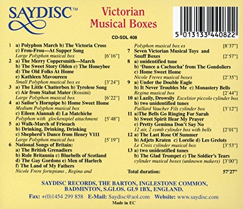 Victorian Musical Boxes