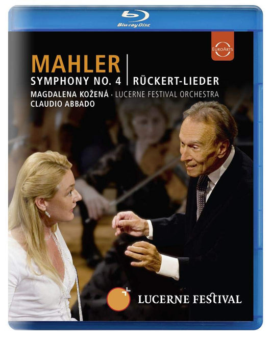 MAHLER: Symphony No. 4; Ruckert-Lieder - Kozená, Abbado, Lucerne Festival Orchestra (Blu-Ray DVD)