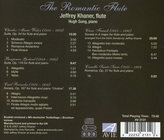 The Romantic Flute: Jeffrey Khaner