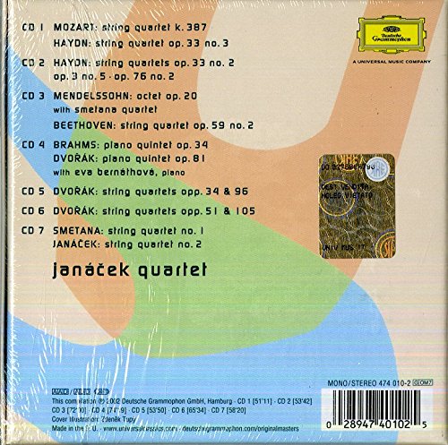 JANACEK QUARTET: THE COMPLETE RECORDINGS (7 CDS)