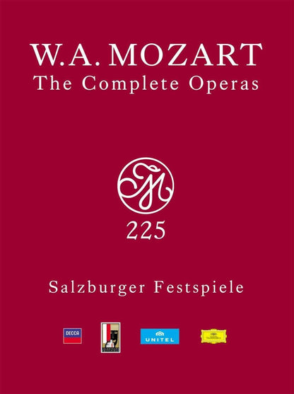 MOZART: THE COMPLETE OPERAS (33 DVDS)