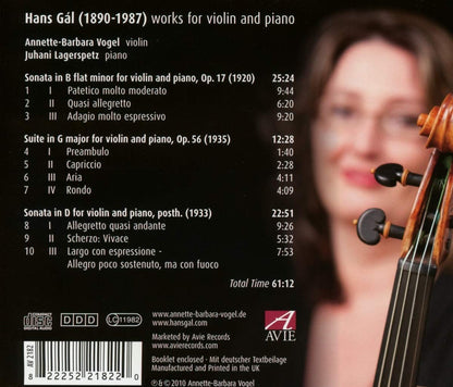 Gal: Chamber Music - Vogel, Northern Sinfonia