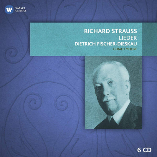 STRAUSS, R: LIEDER: FISCHER-DIESKAU, MOORE (6 CDS)