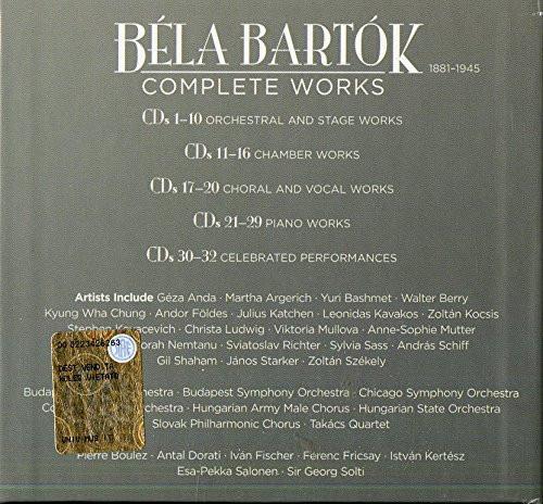 BARTOK: COMPLETE WORKS (32 CDs)