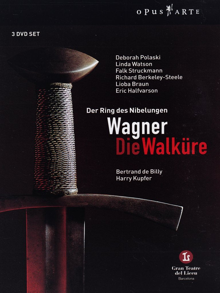 WAGNER: Die Walkure - Gran Teatre del Liceu, Bertrand de Billy (3 DVDs)