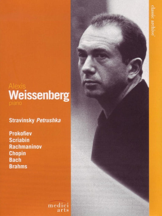 Alexis Weissenberg performs STRAVINSKY, PROKOFIEV, SCRIABIN, RACHMANINOV - Classic Archive (DVD)