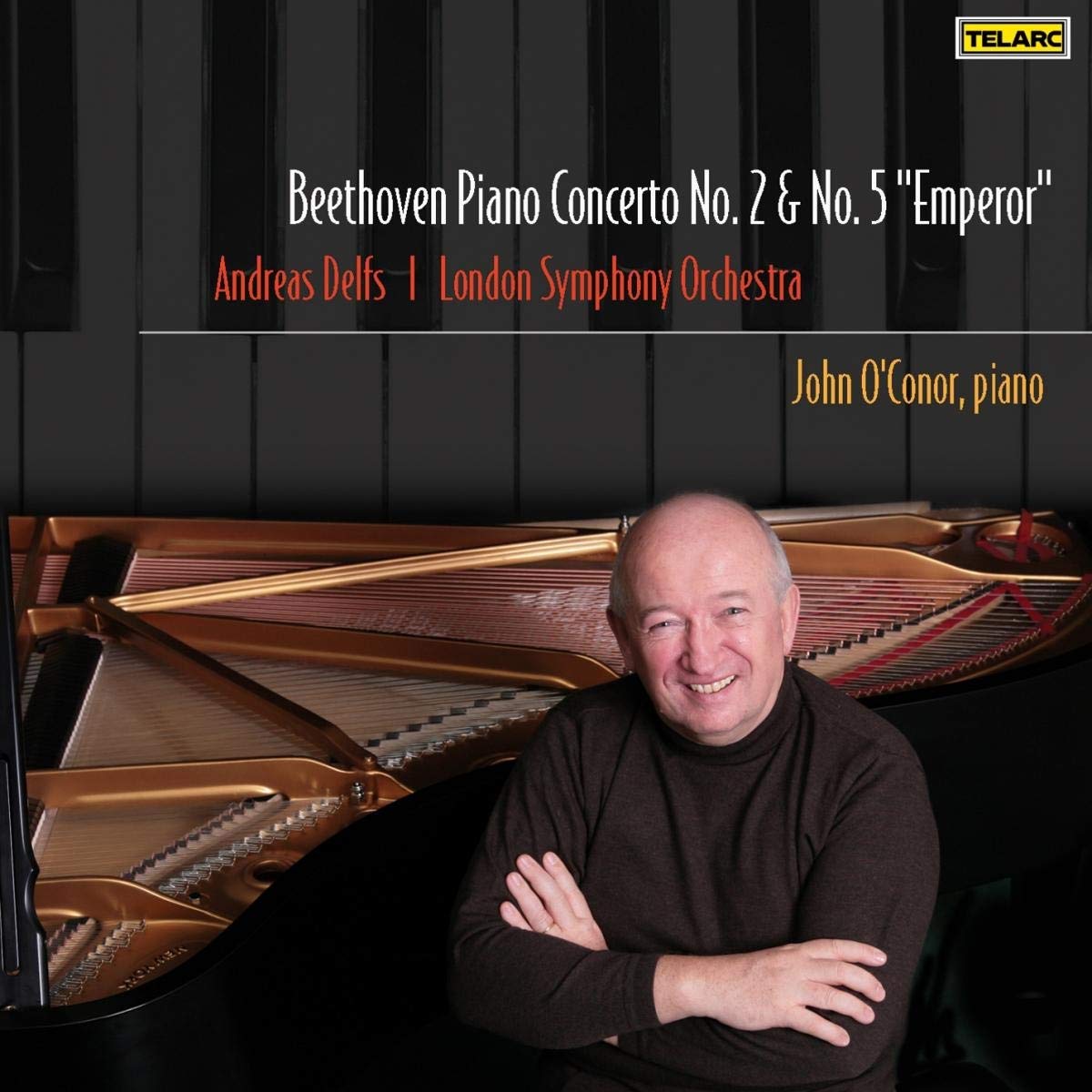 BEETHOVEN: Piano Concerto Nr. 2 + Nr. 5 (Emperor) - John O'Conor, London Symphony Orchestra