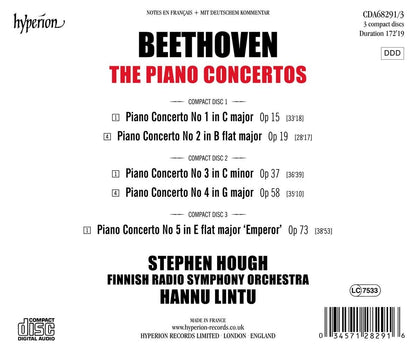 Beethoven: The Piano Concertos - Stephen Hough (3 CDs)