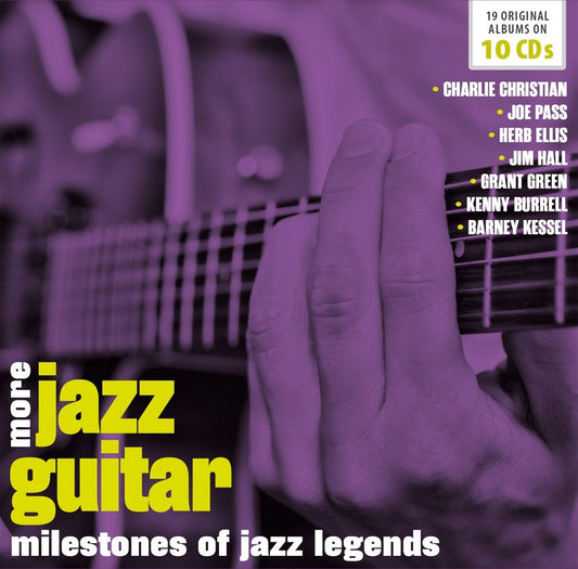 MORE JAZZ GUITAR: MILESTONES OF JAZZ LEGENDS (10 CDS)