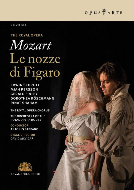 MOZART: LE NOZZE DI FIGARO - Royal Opera House Orchestra and Chorus, Antonio Pappano (2 DVD)