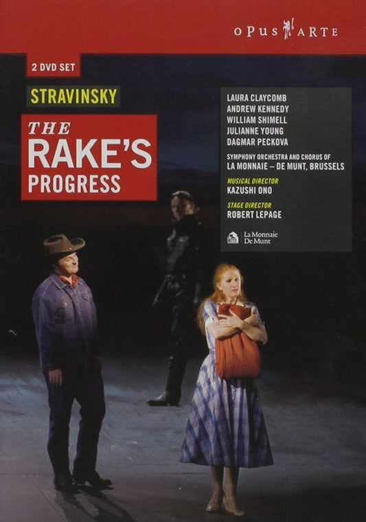 STRAVINSKY: THE RAKE'S PROGRESS - La Monnaie (2 DVD)