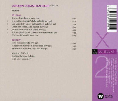 Bach: Motets BWV 225-231, Cantatas BWV 50 & 118 - John Eliot Gardiner (2 CDs)