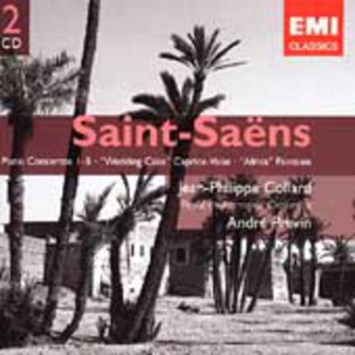 SAINT-SAENS: Piano Concertos - Jean-Philippe Collard, Andre Previn (2 CDs)