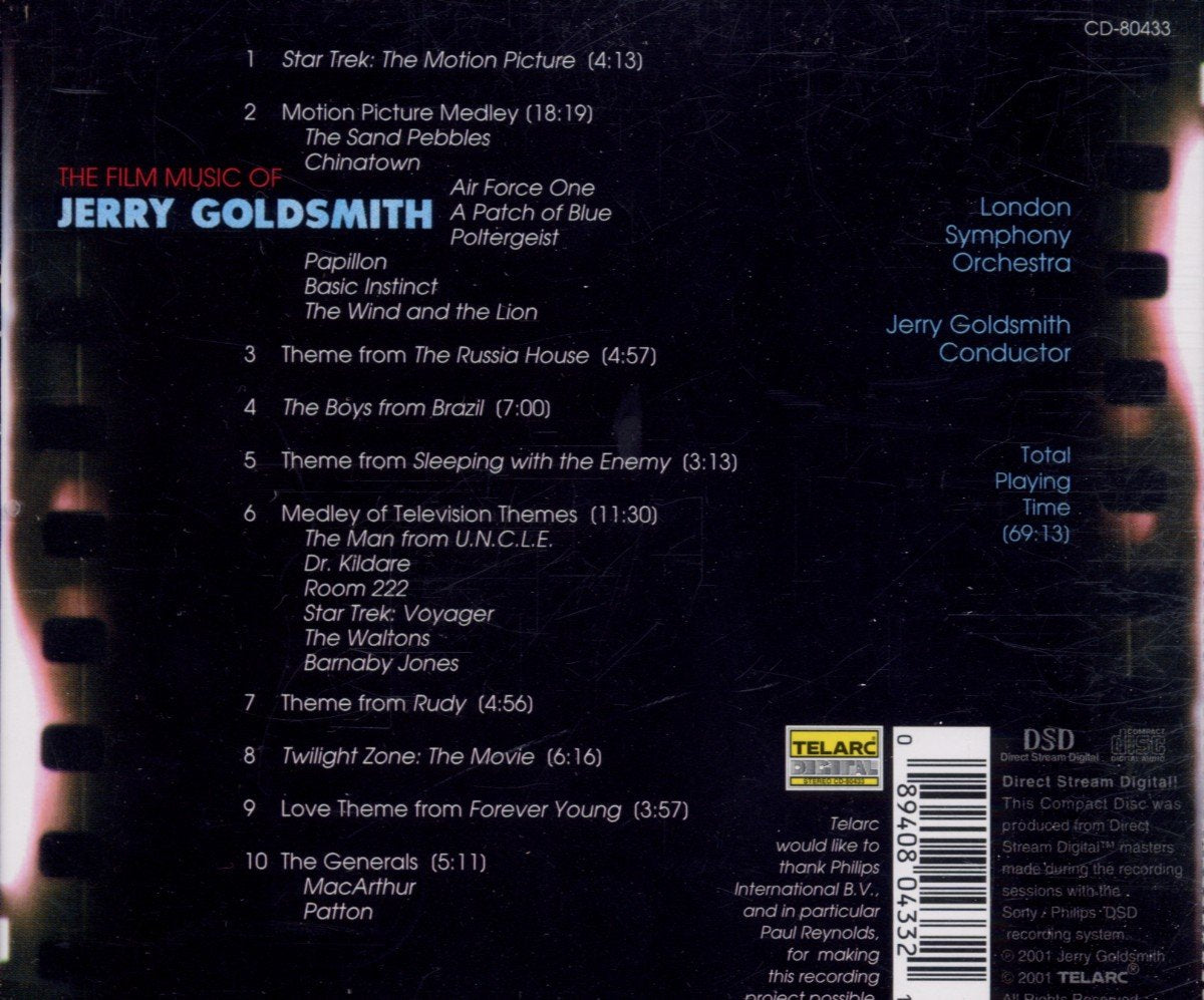 GOLDSMITH: THE FILM MUSIC - London Symphony Orchestra, Jerry Goldsmith