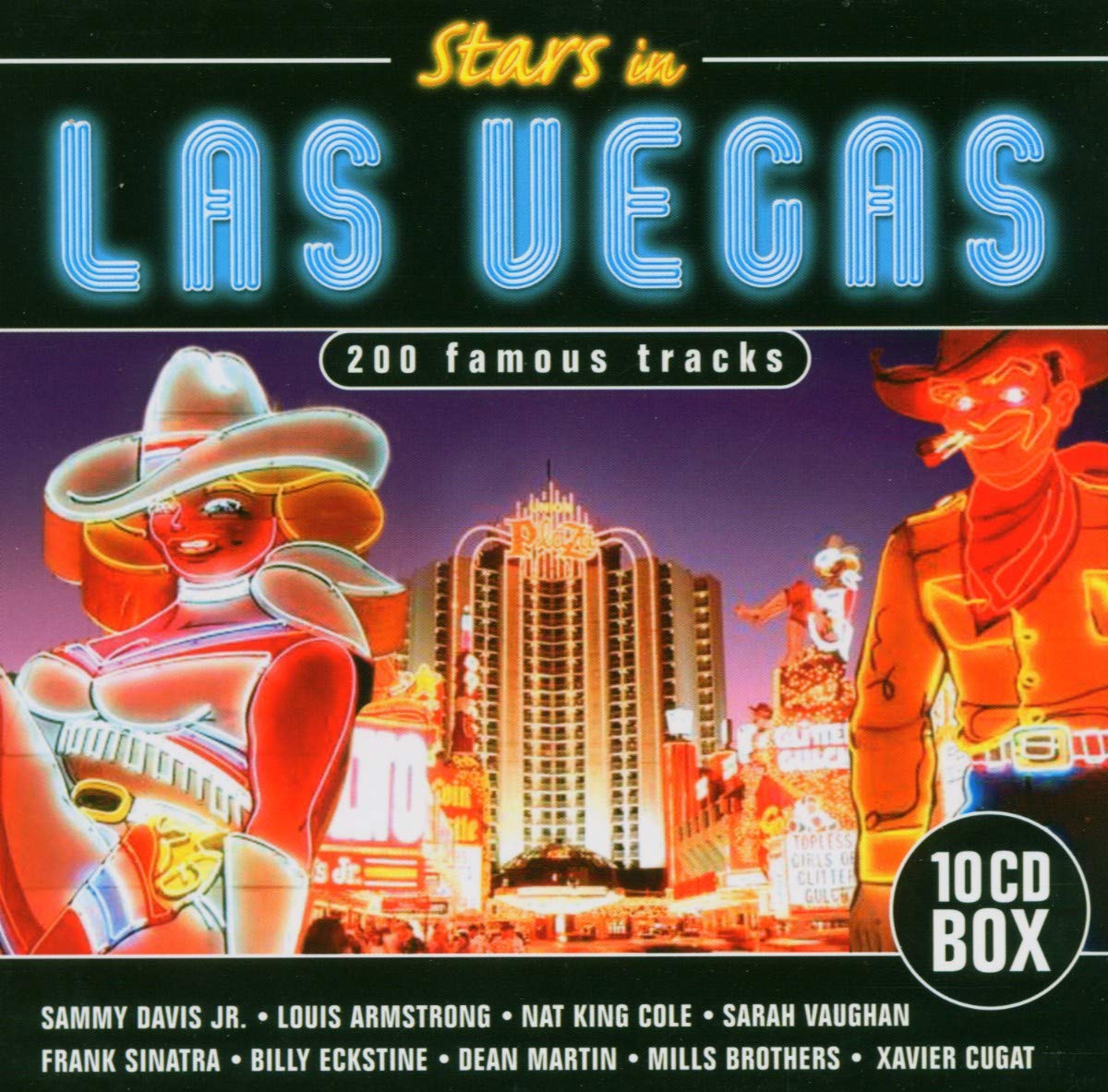 Stars in Las Vegas - 200 Famous Tracks (10 CDs)