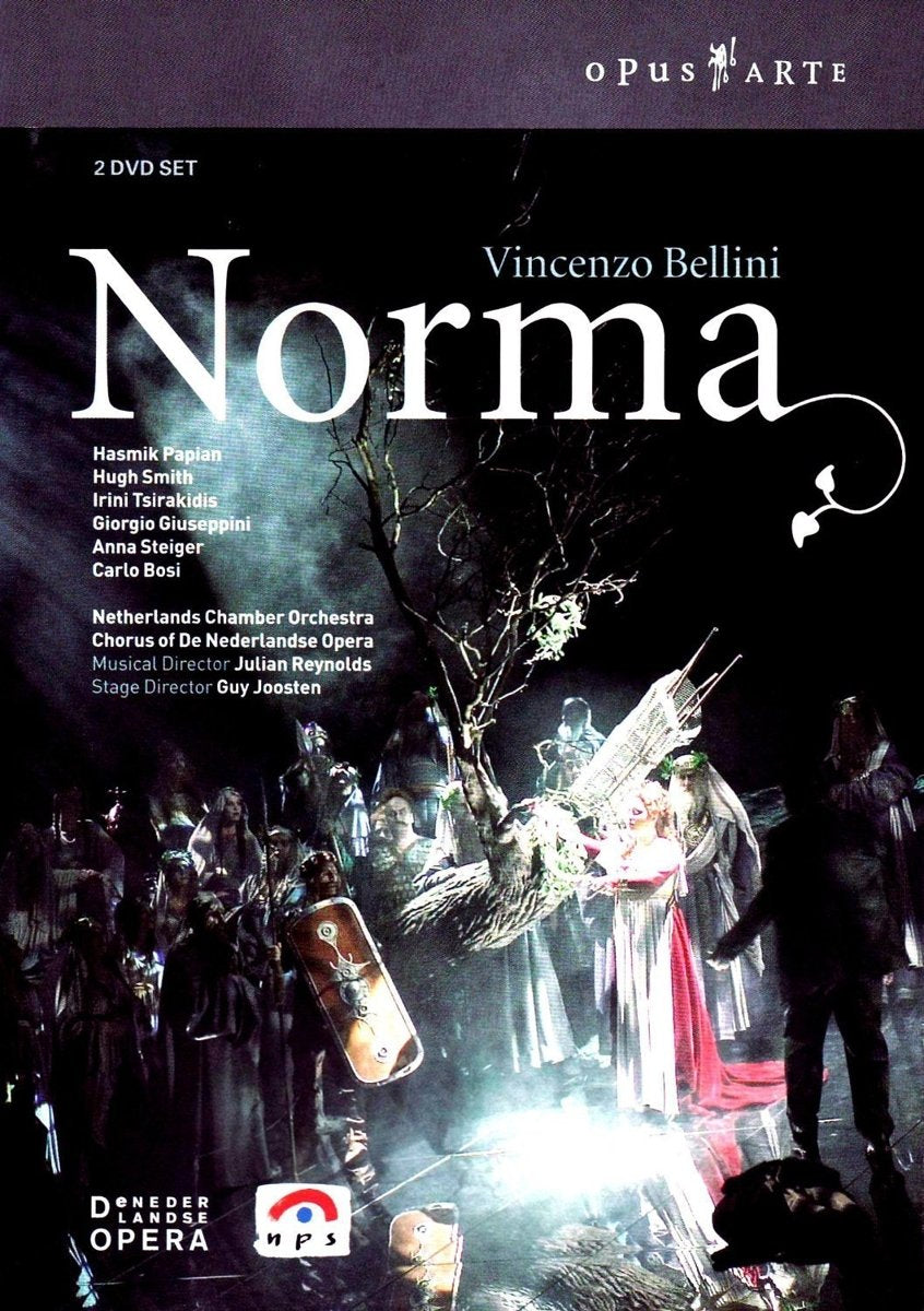 BELLINI: Norma - Netherlands Chamber Orchestra & Chorus of De Nederlandse Opera, Julian Reynolds (2 DVDs)