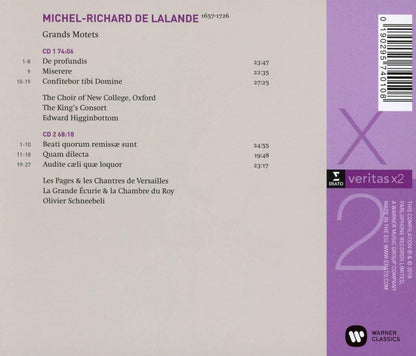 Lalande: De Profundis Grands Motets - Edward Higginbottom (2 CDs)