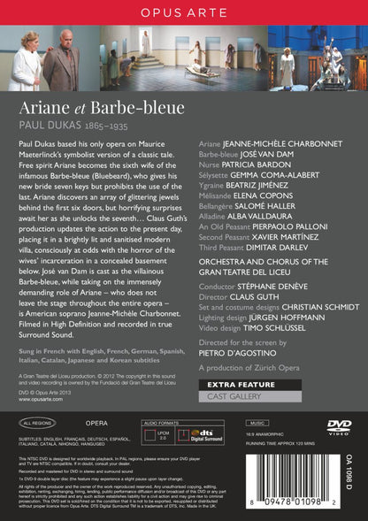 DUKAS: Ariane et Barbe-bleue - van Dam, Gran Theatre del Liceu (DVD)
