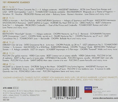 ROMANTIC CLASSICS 101 (6 CDS)