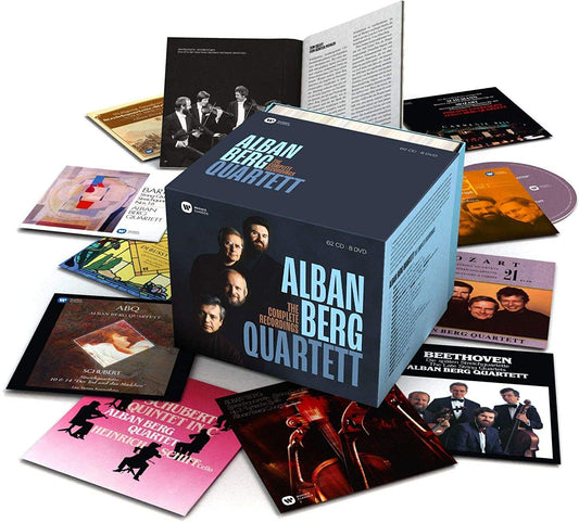 ALBAN BERG QUARTET: The Complete Recordings (62 CDs, 8 DVDS)