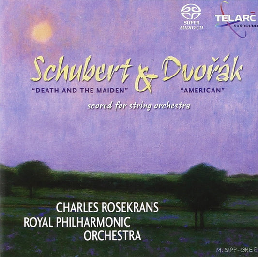 SCHUBERT & DVORAK: STRING QUARTETS scored for string orchestra - CHARLES ROSEKRANS, ROYAL PHILHARMONIC (Hybrid SACD)